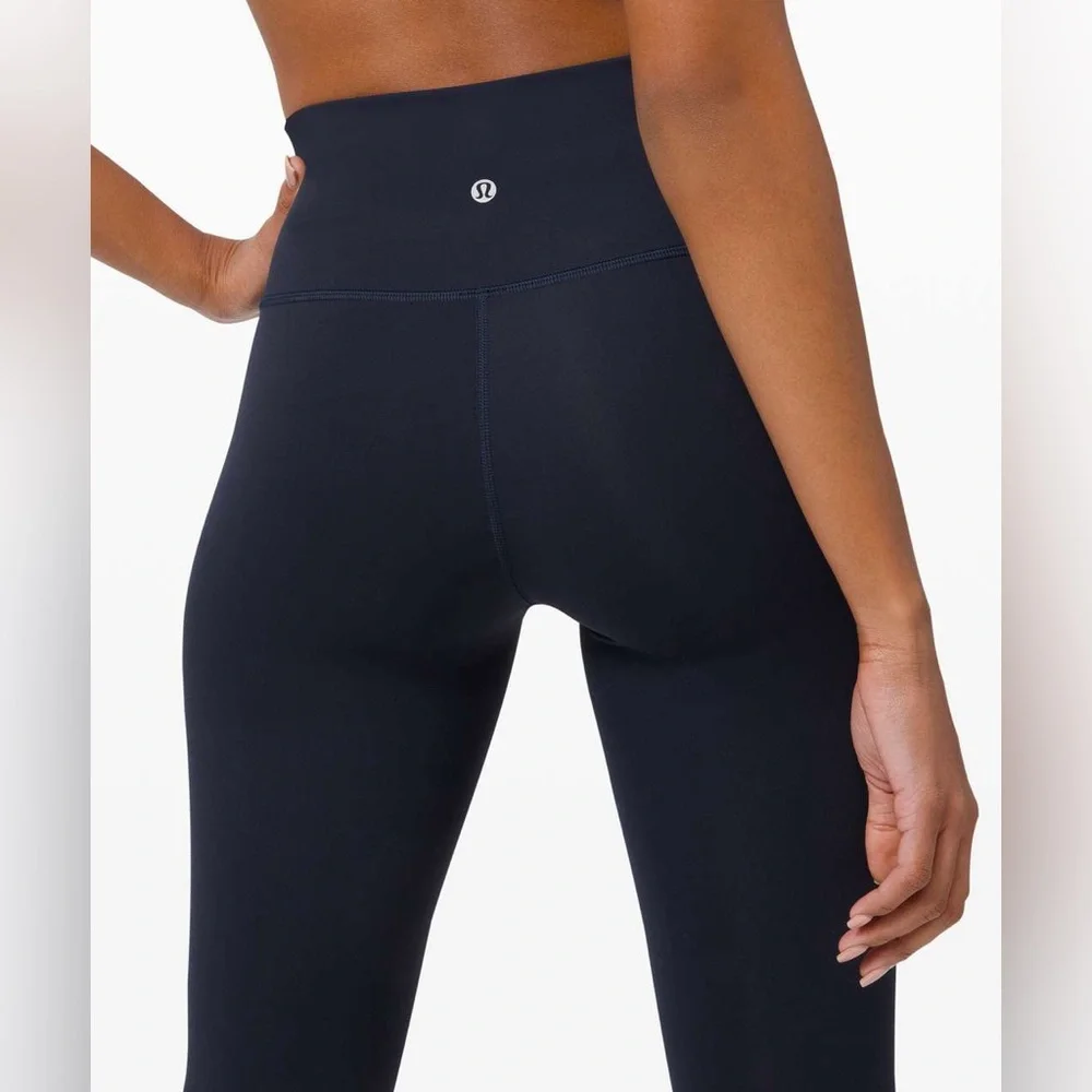 Lululemon Wunder Train High-Rise 25" in True Navy - Picture 3 of 10
